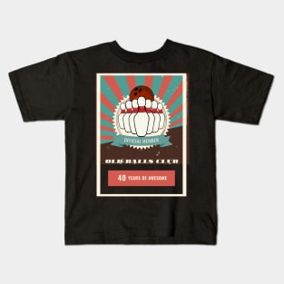 old balls club bowling Kids T-Shirt